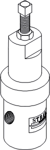Plastic Pressure regulator in-Line PRS09i-P Npt connections
